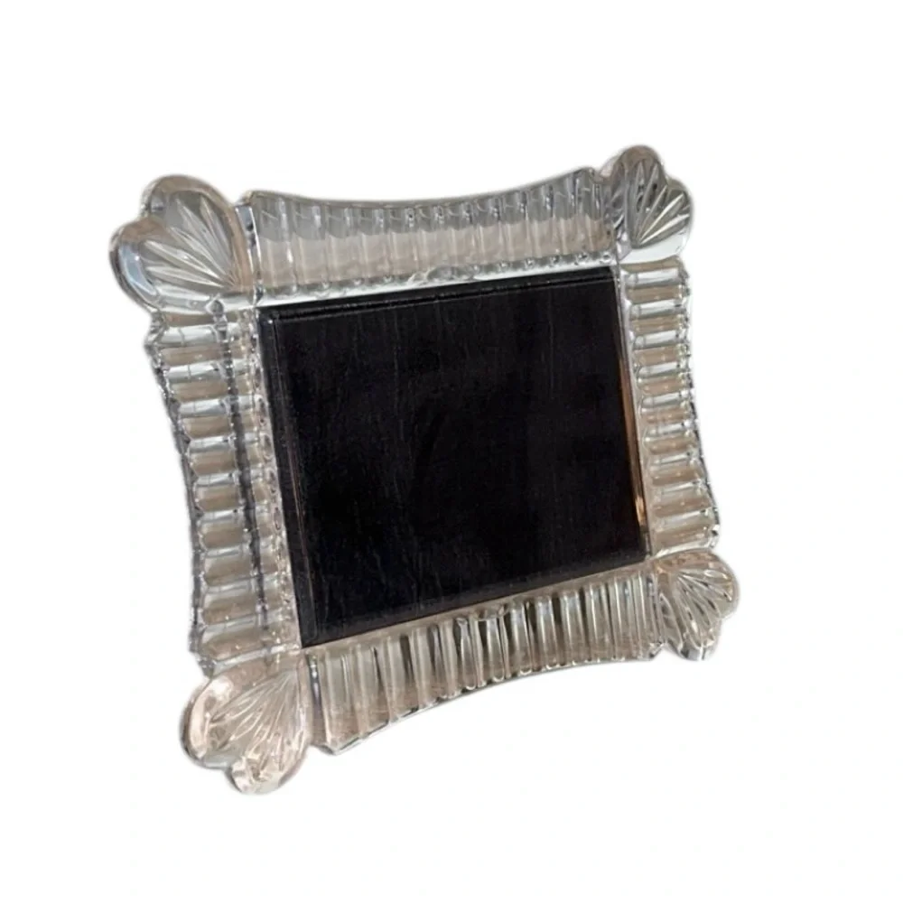Marquis Waterford Crystal Hearts Picture Photo Frame 3.5x5‎